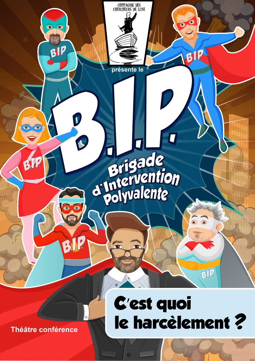 Théâtre conférence contre le harcèlement :